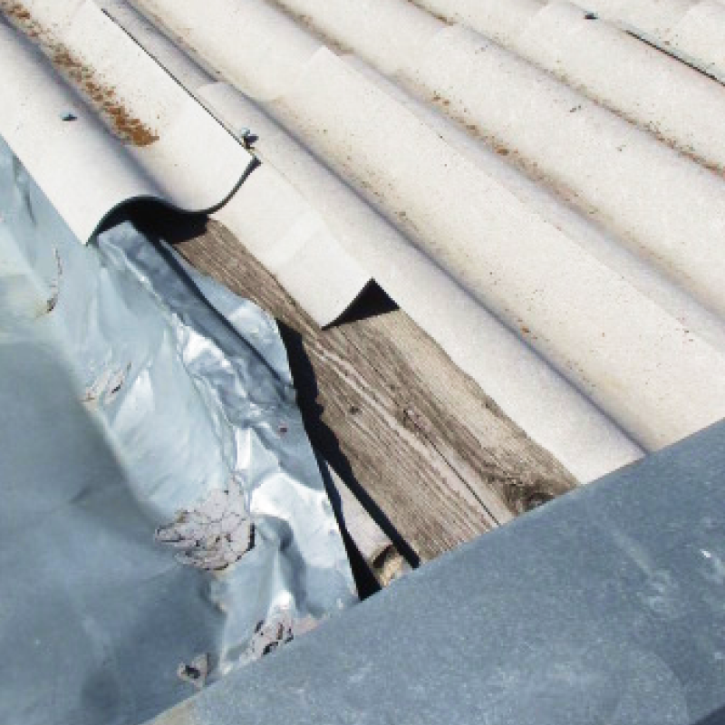 Ремонт кровли многоквартирного дома на улице Менжинского 17-после